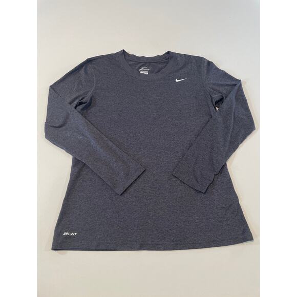 Nike Tops - Nike Size M Gray Long Sleeve Top